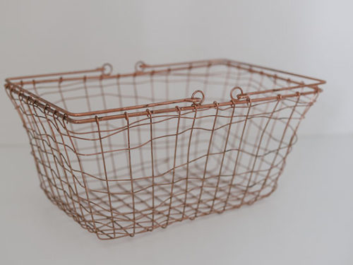 Copper Wire Crate Hire | The Style Aesthetic Party Hire