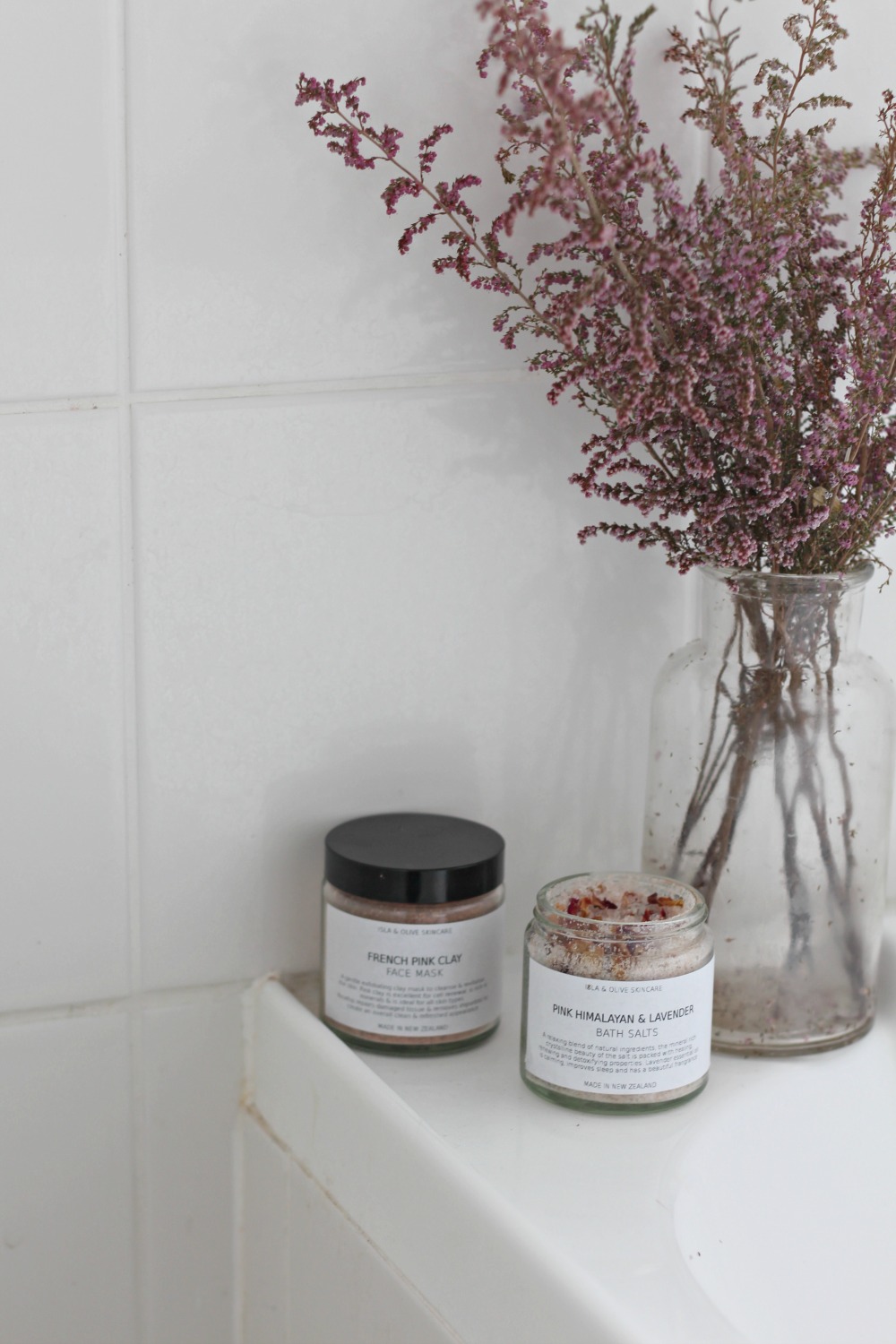 The Style Aesthetic | Product Styling | Isla & Olive Bath Salts