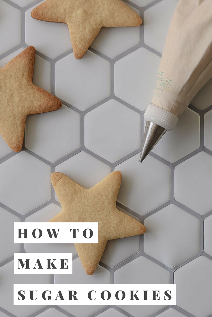 The Style Aesthetic | How to Make & Decorate Sugar Cookies | Foodie Blog 