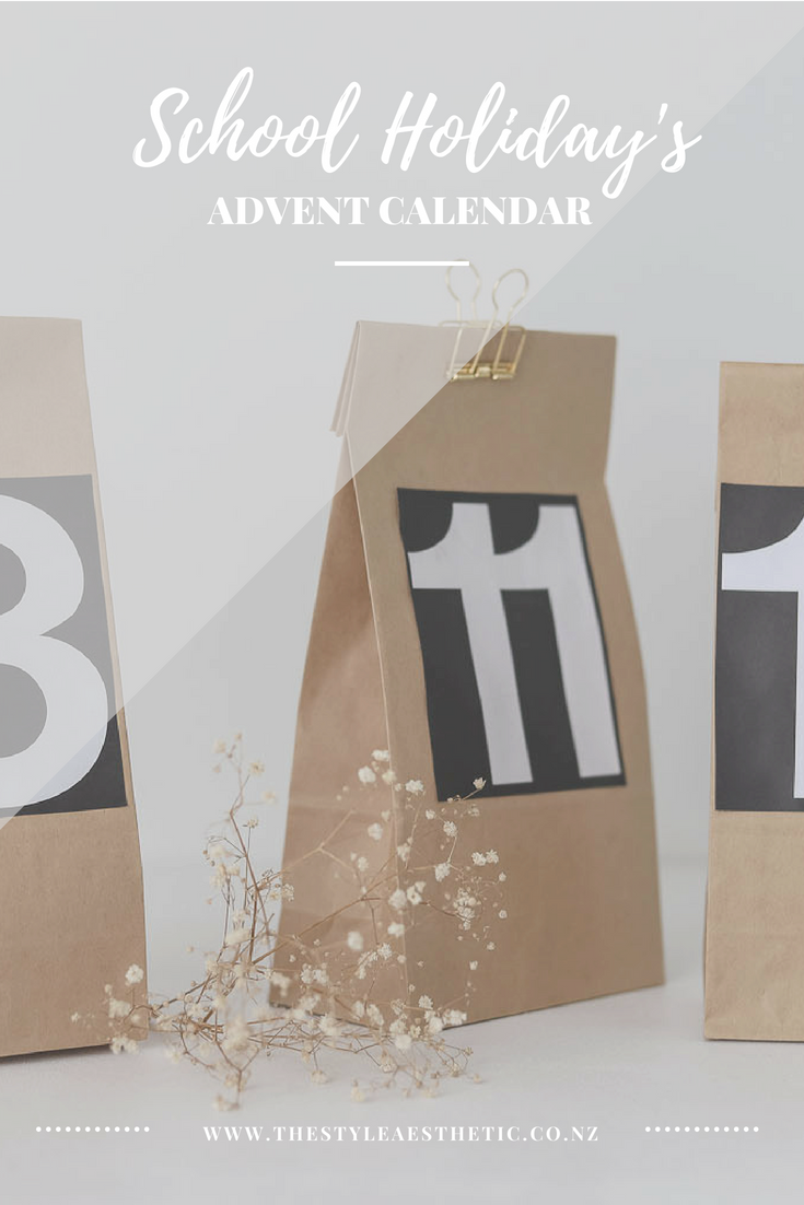 The Style Aesthetic | School Holidays Advent Calendar | New Zealand Lifestyle Blog