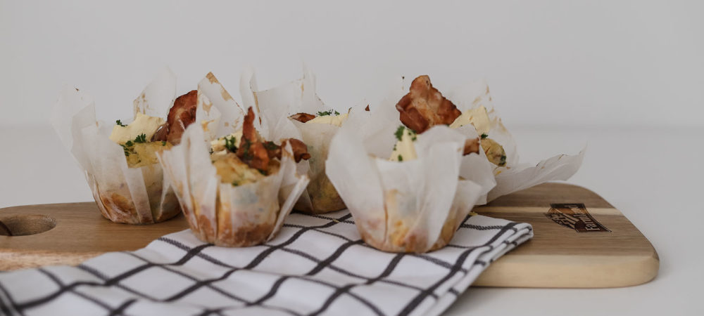 Bacon & Veggie Muffin Recipe | The Style Aesthetic | New Zealand Lifestyle Foodie Blog