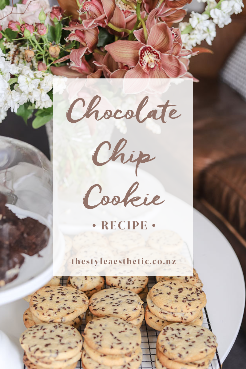 Chocolate Chip Cookie Recipe | The Style Aesthetic