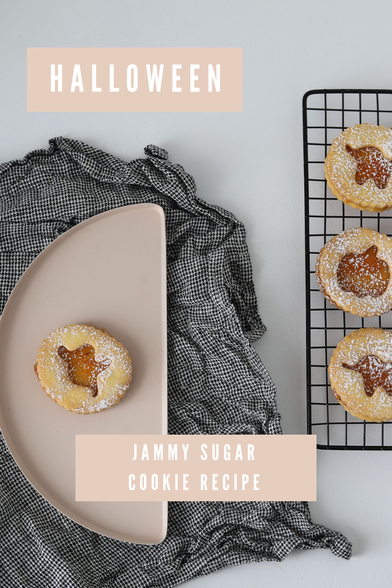 Halloween Jam Sugar Cookies | The Style Aesthetic | New Zealand Lifestyle Food Blog