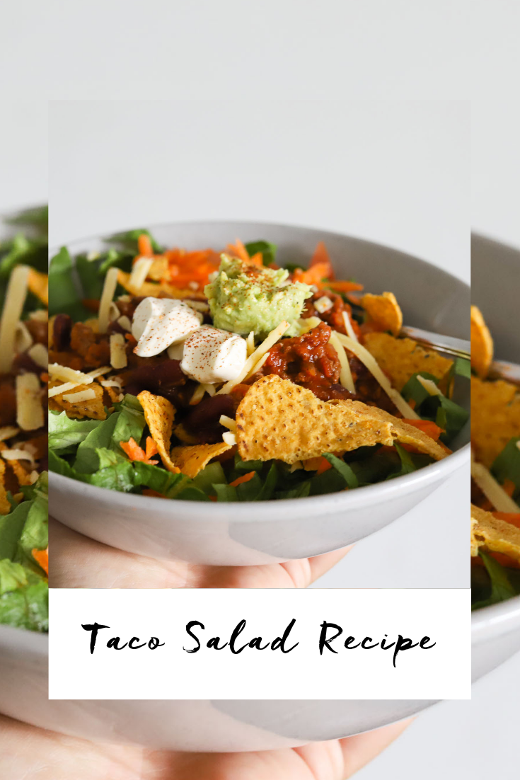 Taco Salad Recipe | The Style Aesthetic NZ Lifestyle Blog