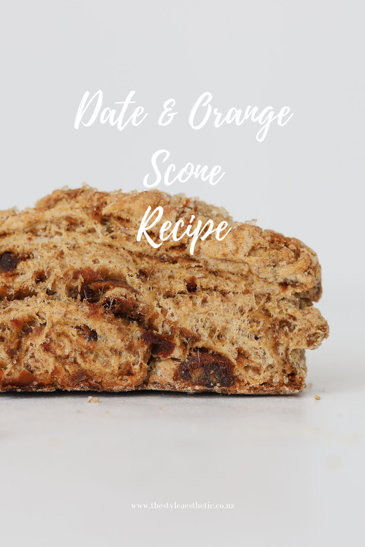 Date & Orange Scone Recipe | The Style Aesthetic 
