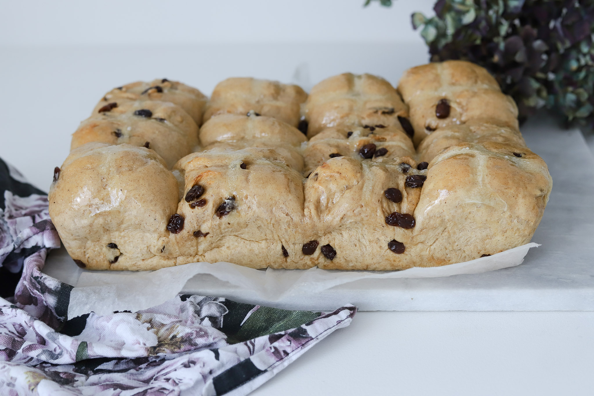 Brioche Hot Cross Buns Recipe | The Style Aesthetic