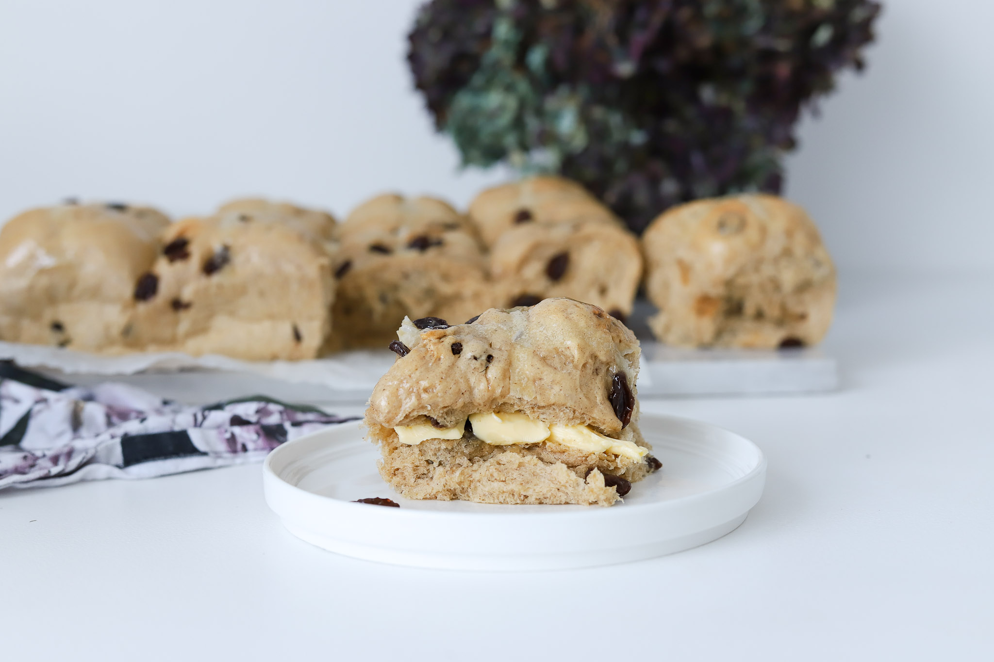 Brioche Hot Cross Buns Recipe | The Style Aesthetic