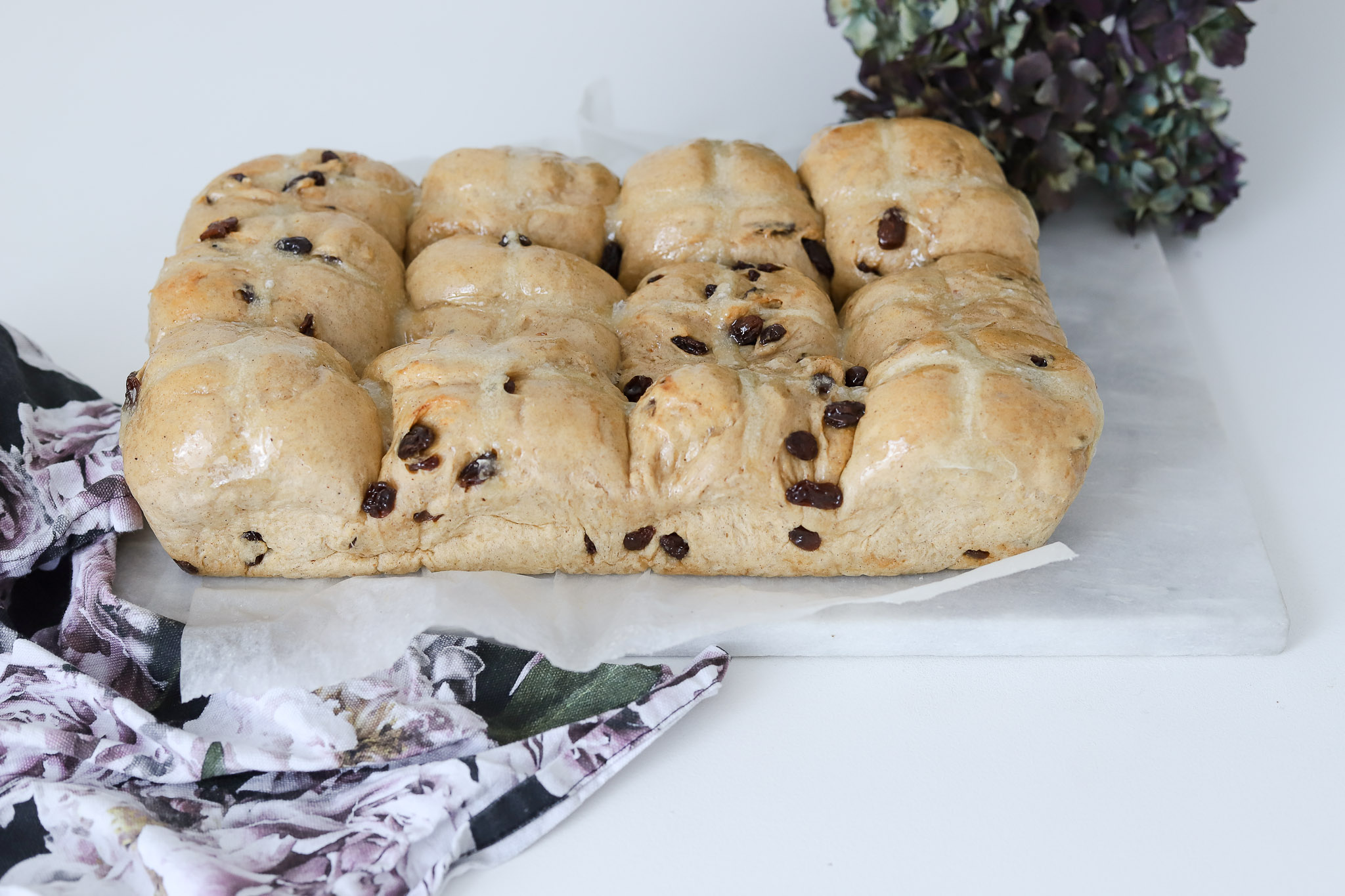 Brioche Hot Cross Buns Recipe | The Style Aesthetic