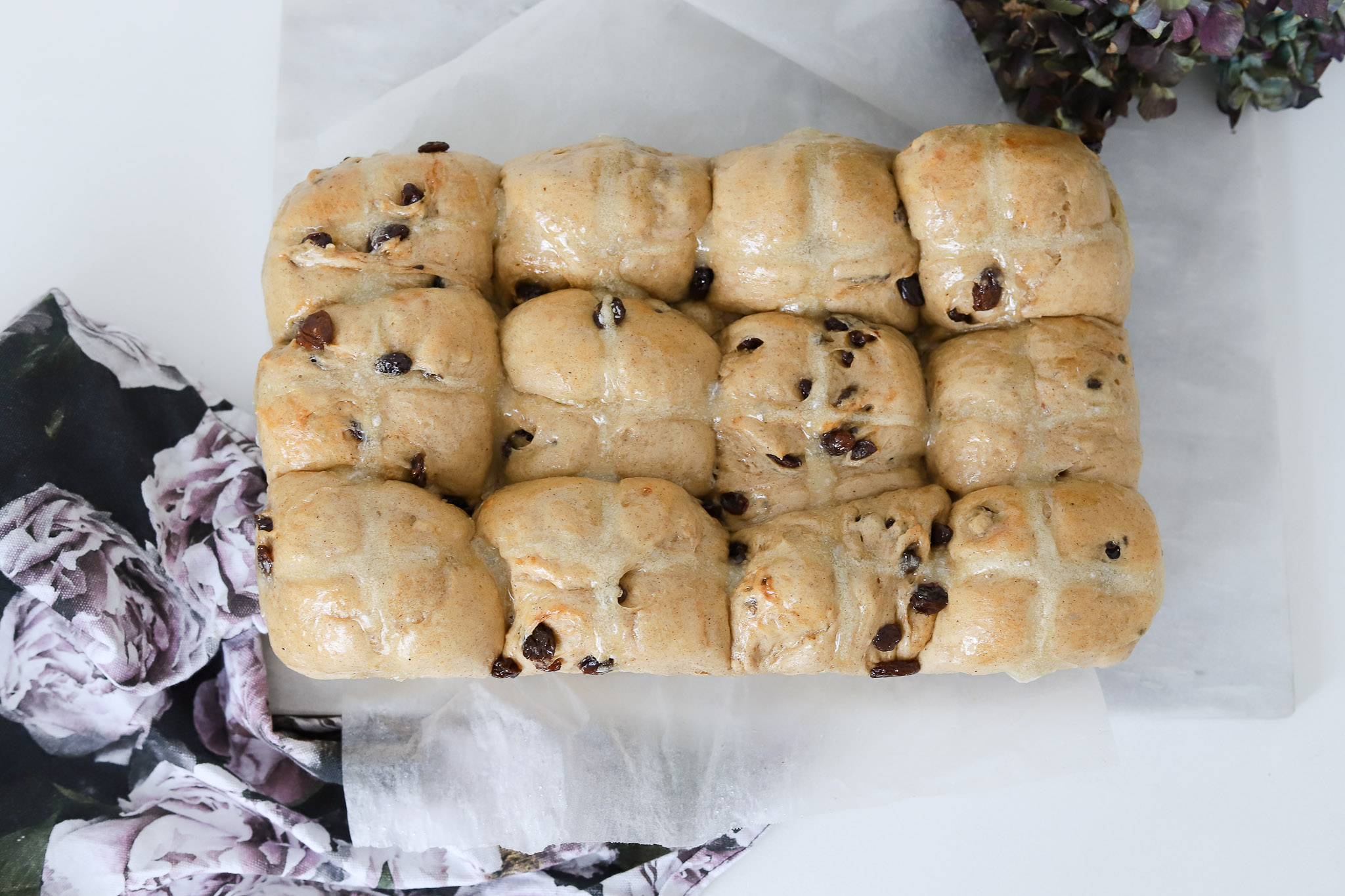 Brioche Hot Cross Buns Recipe | The Style Aesthetic