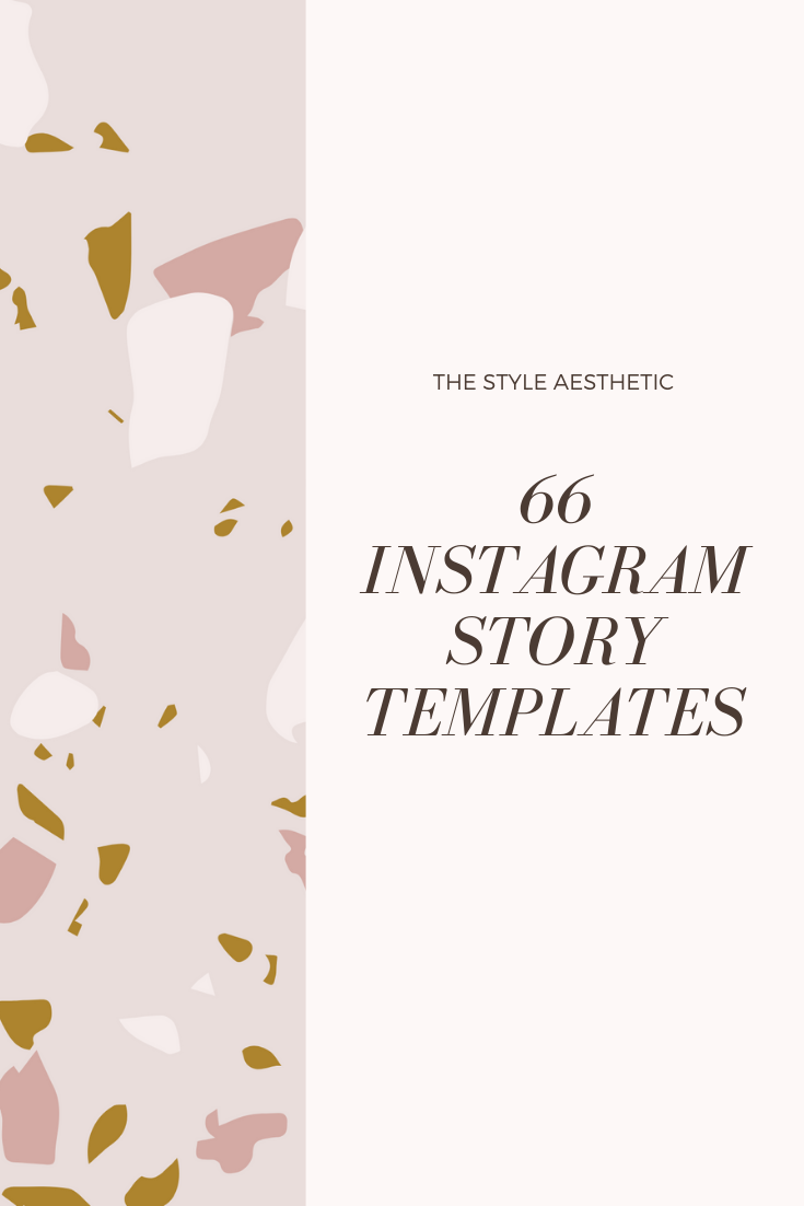 66 FREE Instagram Story Templates | The Style Aesthetic